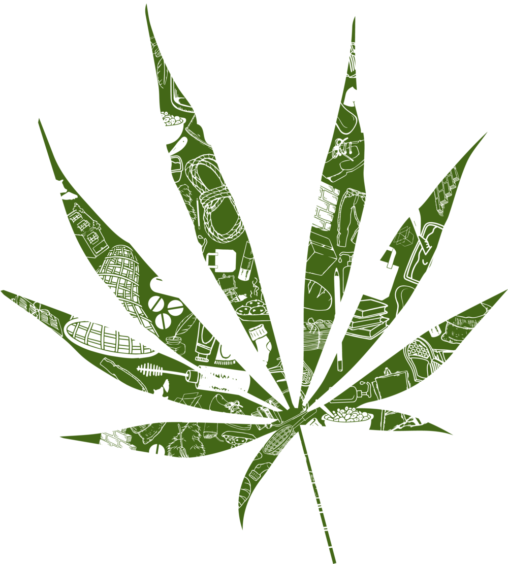 Hempillustration - Illustration Clipart (1000x1111), Png Download