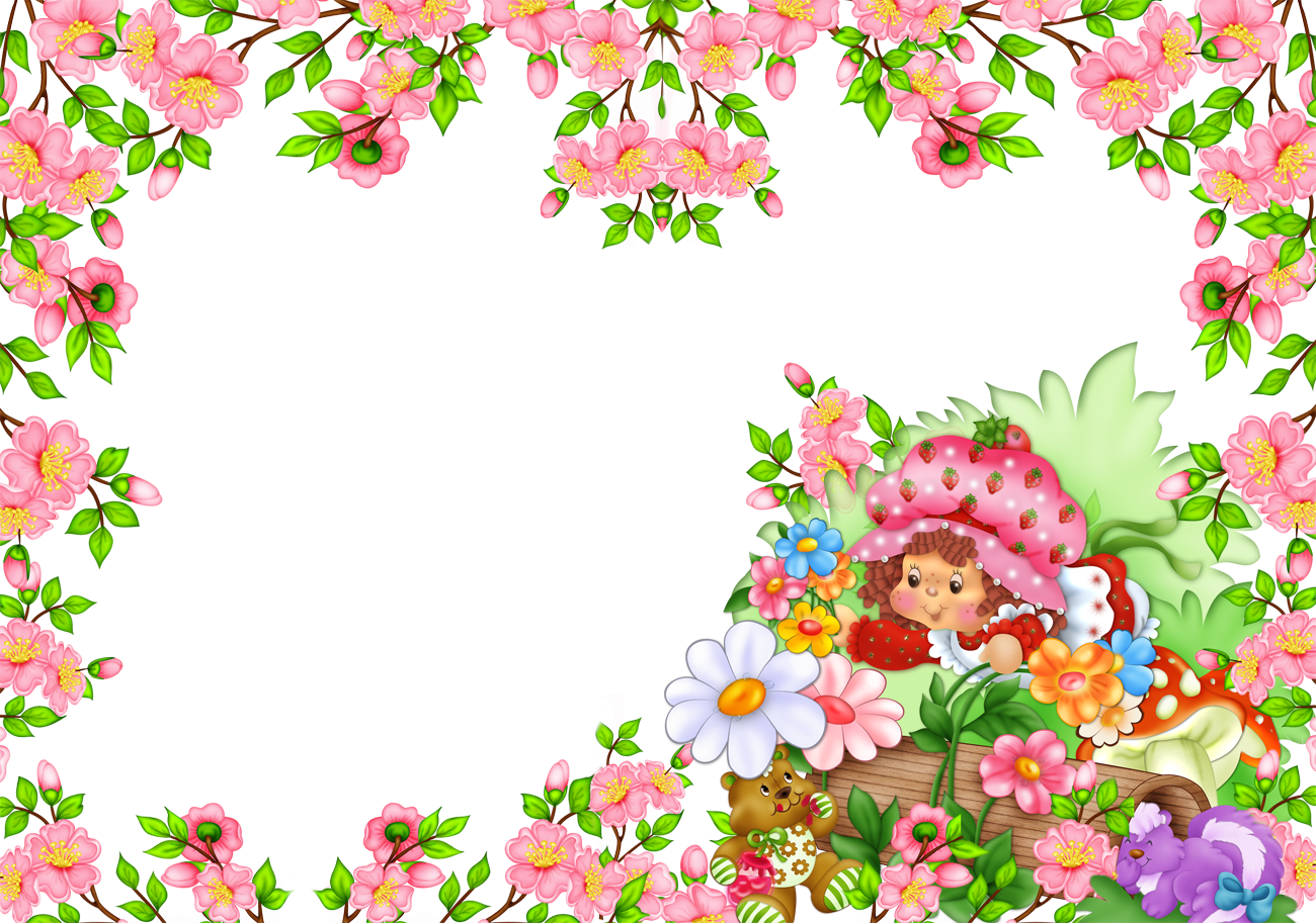 Marcos Para Fotos De Frutillita Clipart (1300x913), Png Download