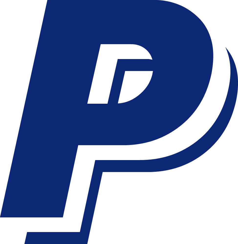 Paypal Logo Emblem Png - White Paypal Logo Png Clipart (974x1000), Png Download