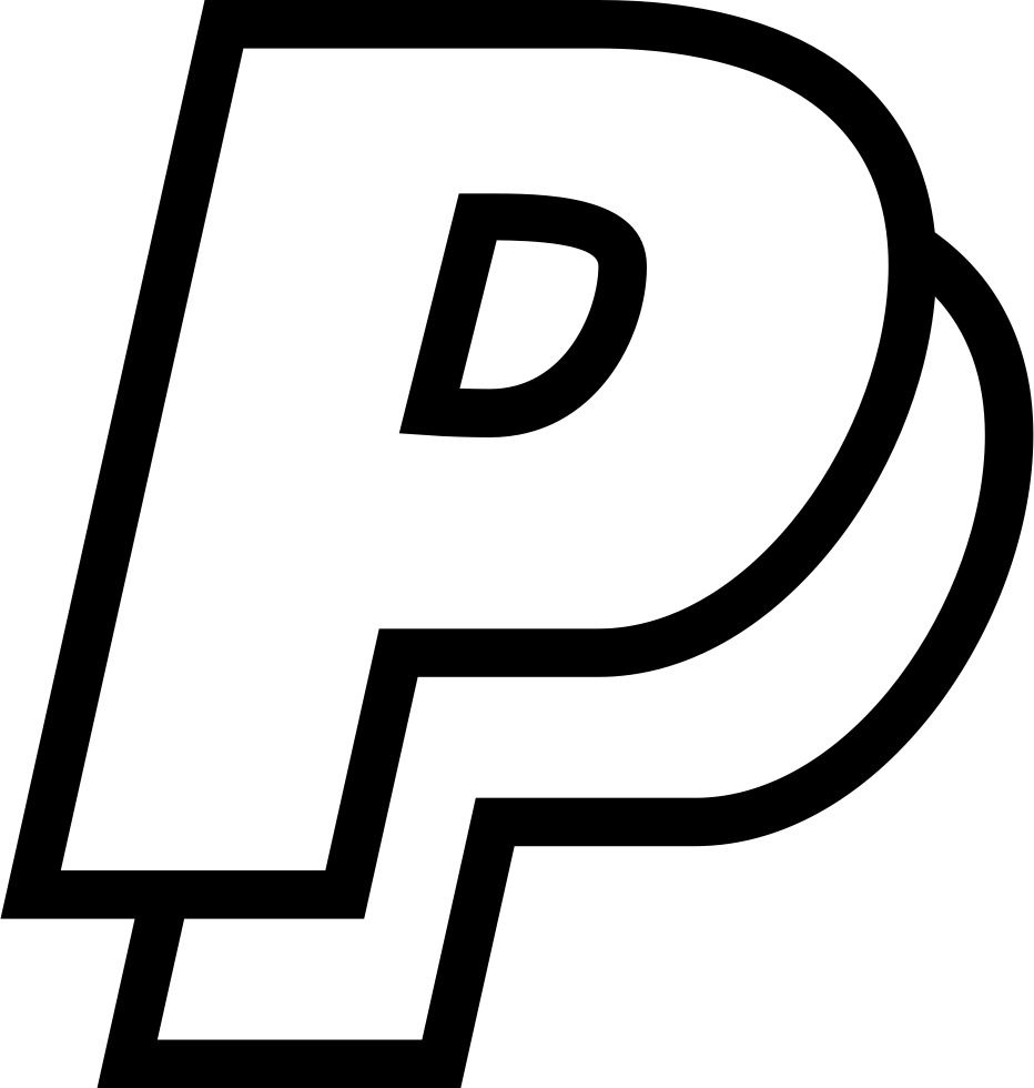 Png File Svg - Paypal White Icon Clipart (932x980), Png Download
