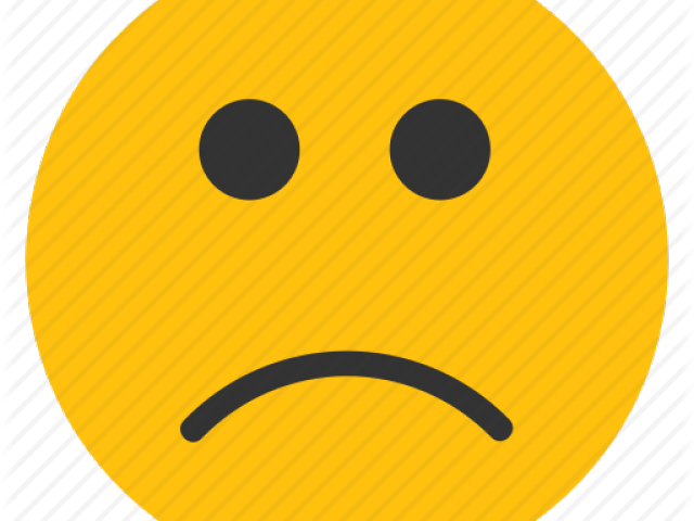 Sad Face - Circle Clipart (640x480), Png Download