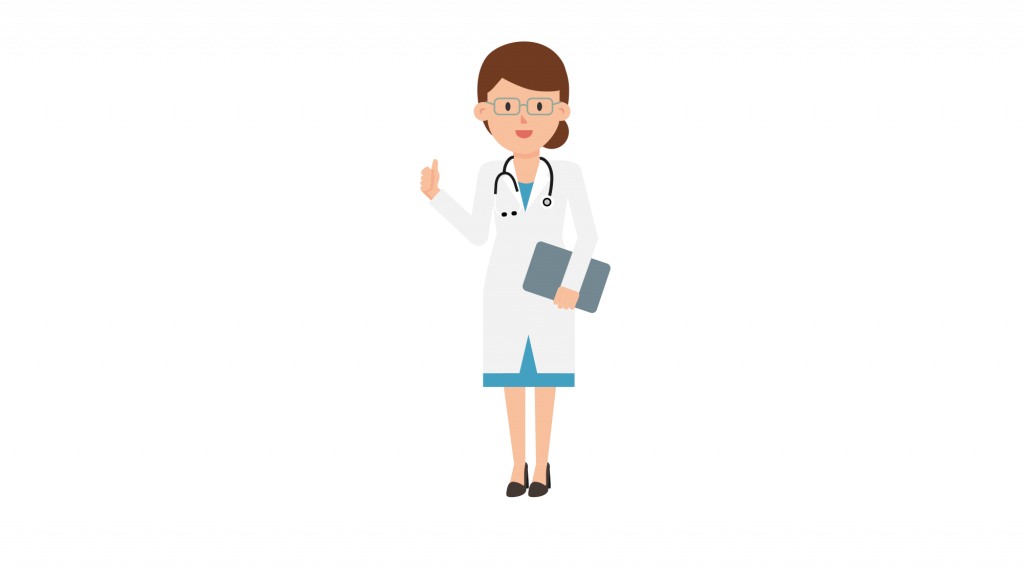 Cartoon Doctor Png - Cartoon Clipart (1024x577), Png Download