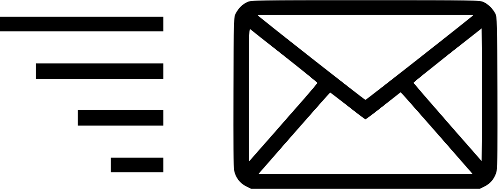 Png File Svg - Email Clip Art Transparent Png (981x372), Png Download