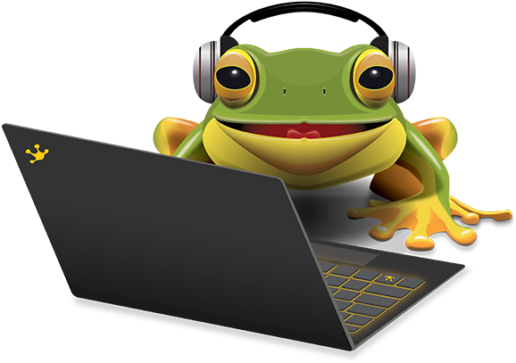 Become An Audio Dna Expert - Frog Clipart (600x600), Png Download