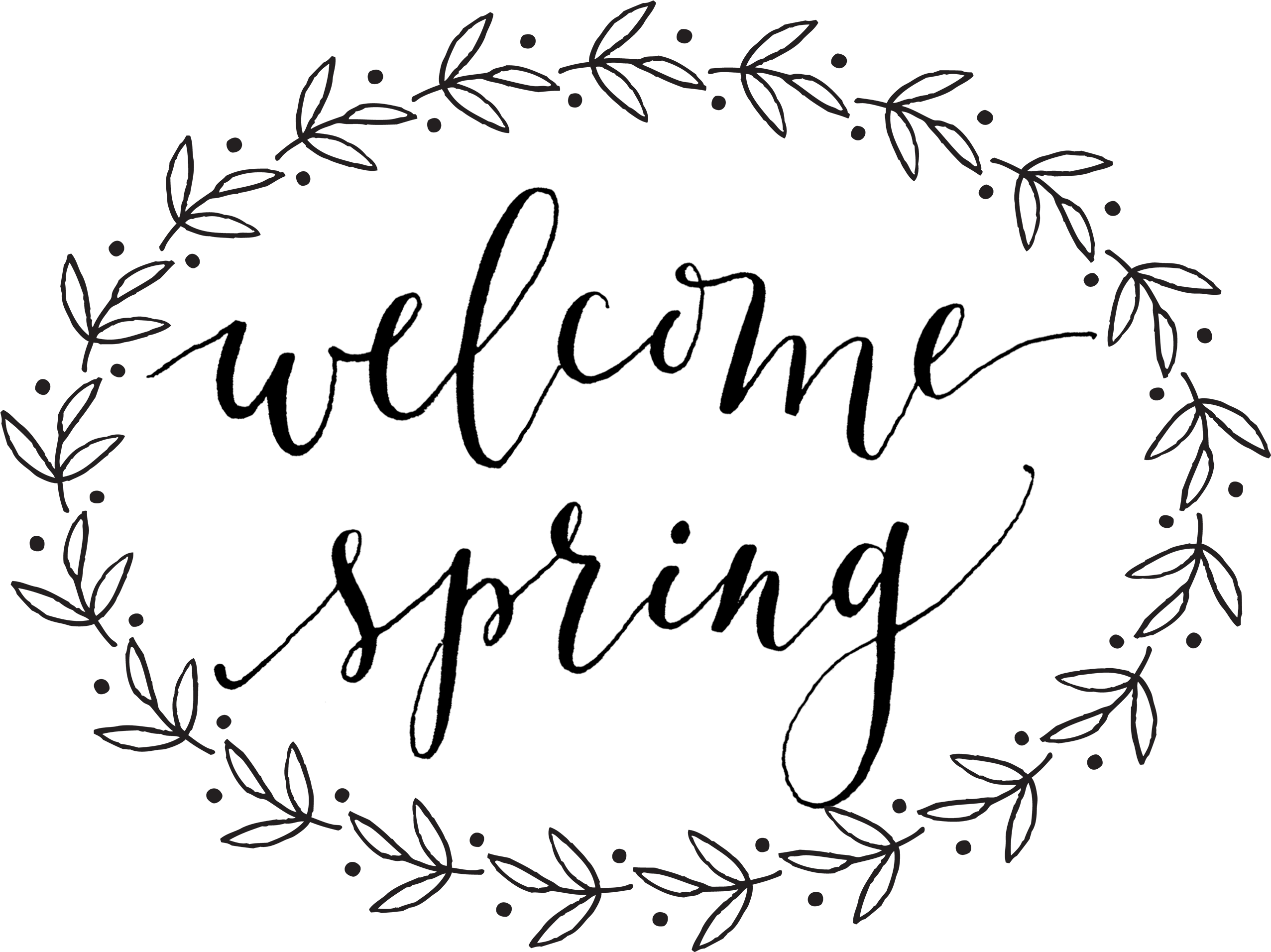 Calligraphy Clipart (3000x2400), Png Download