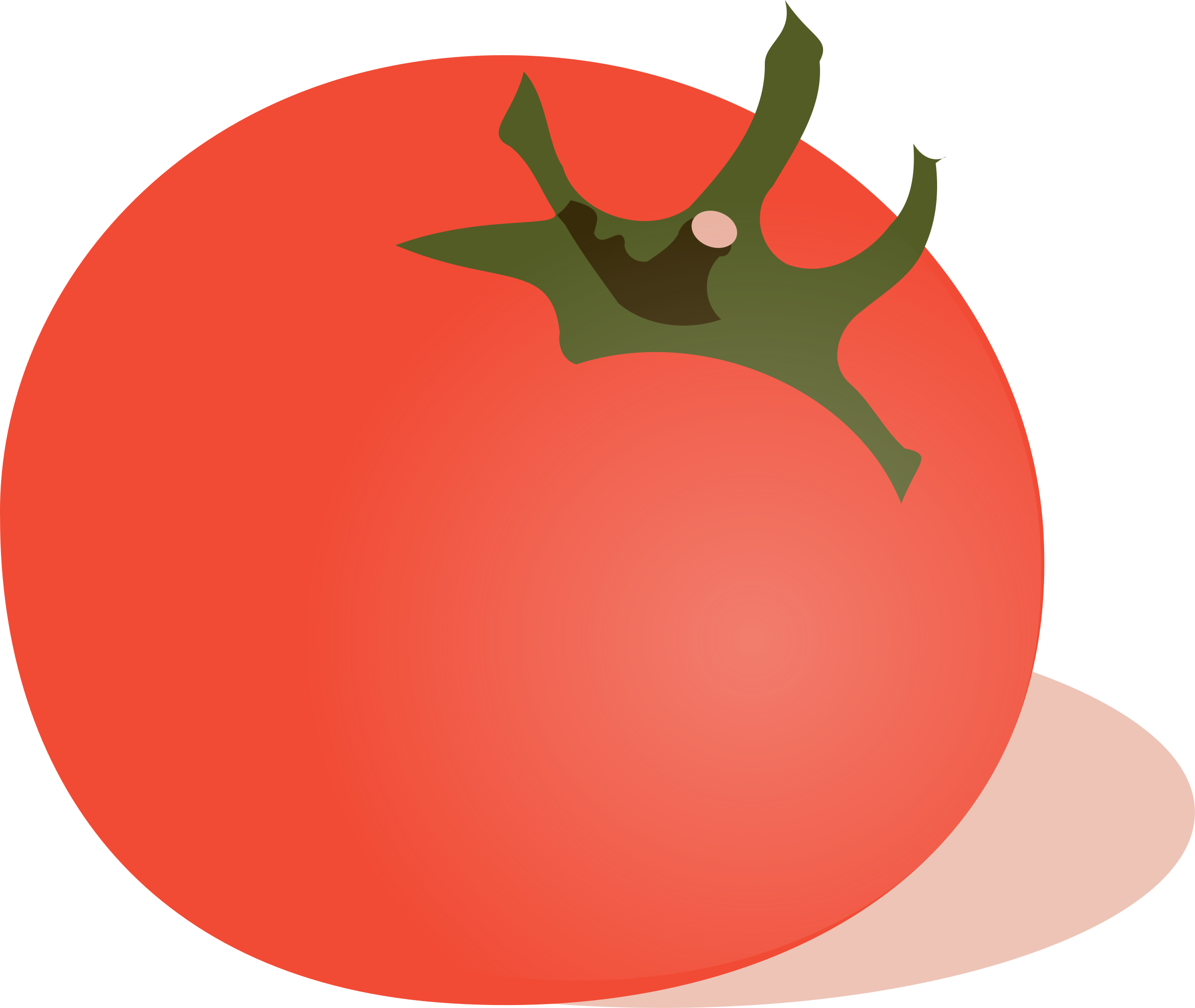 Big Image - Cartoonist Tomatoes Clear Back Ground Clipart (2400x2024), Png Download