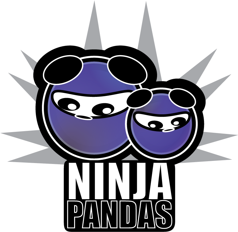 Ninja Pandas Logo - Ninja Clipart (777x757), Png Download