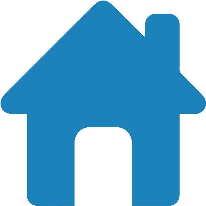 Home Icons Blue - Home Icon For Game Clipart (833x833), Png Download