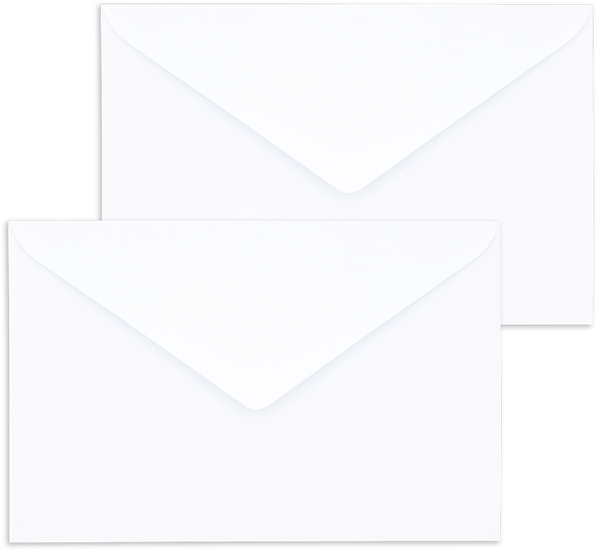 White Envelope Png - Envelope Clipart (1000x917), Png Download