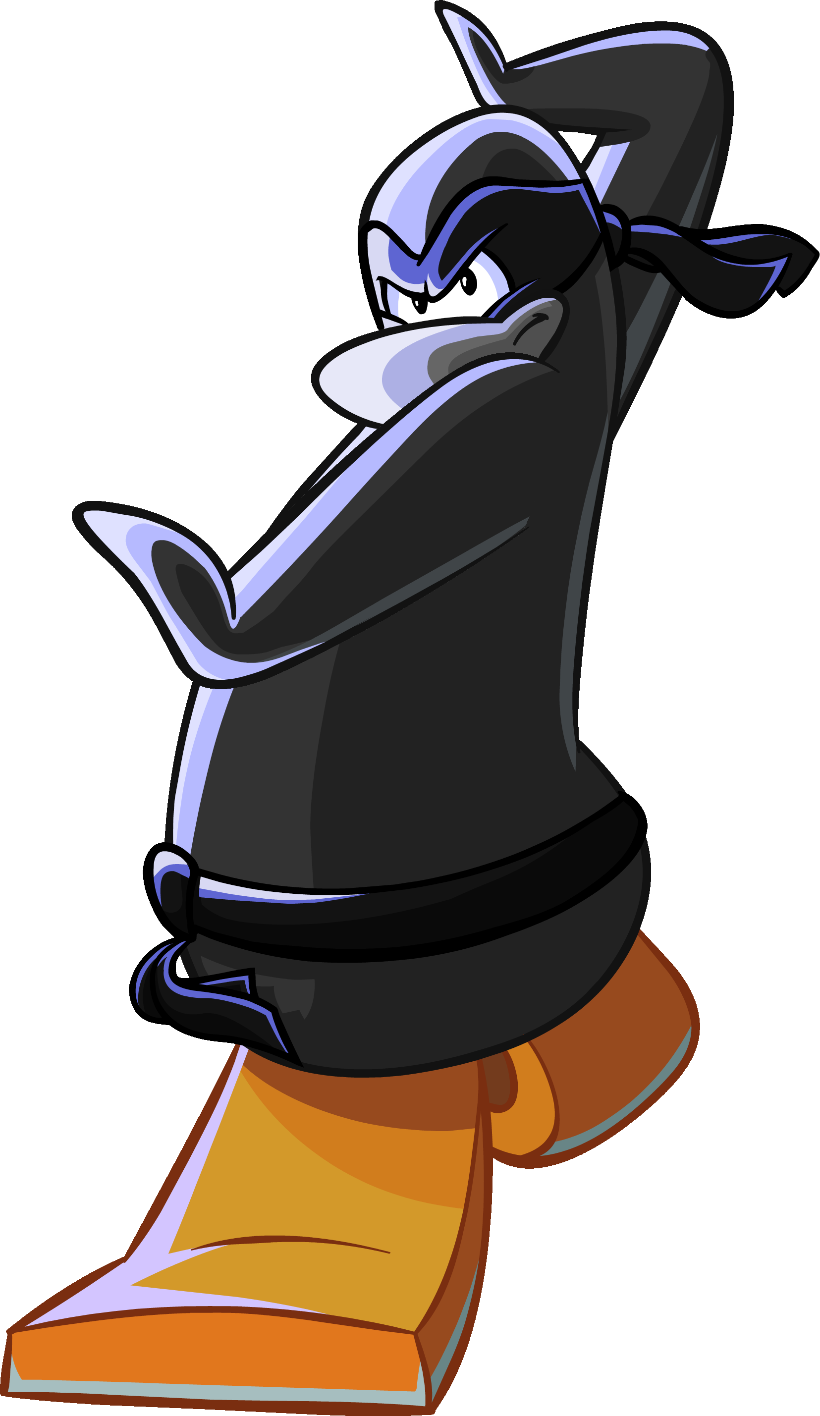 Ninja Png - Club Penguin Ninja Png Clipart (1655x2858), Png Download