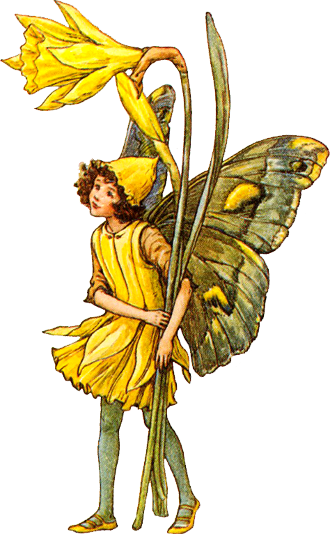 Láminas Vintage,antiguas,retro Y Por El Estilo - Cicely Mary Barker Flower Fairies Clipart (474x766), Png Download