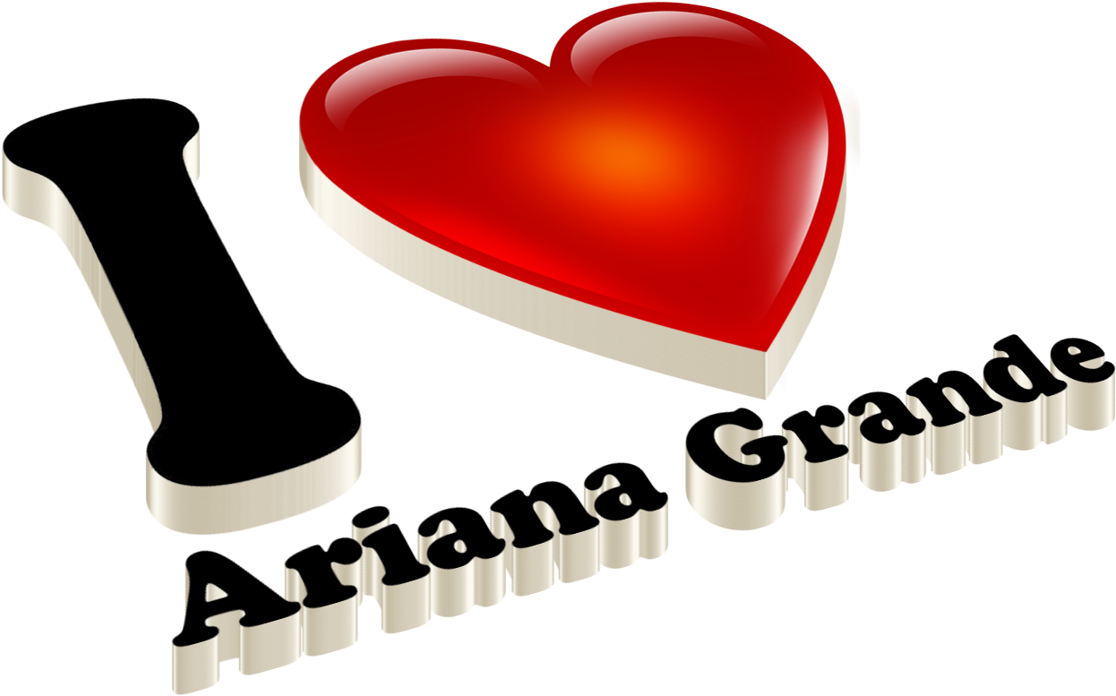 Ariana Grande Name Design Clipart (1920x1200), Png Download