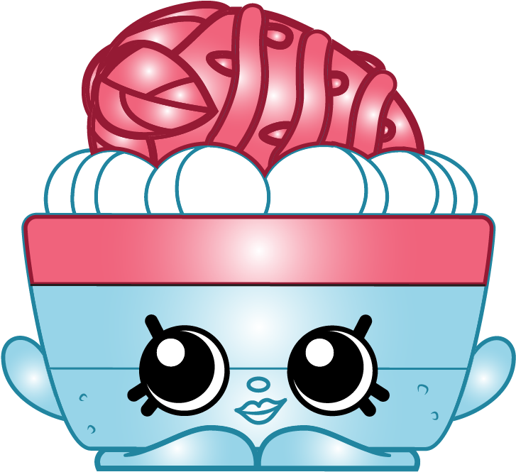 Jenni Jelly Slice - Shopkins Jelly Clipart (834x834), Png Download