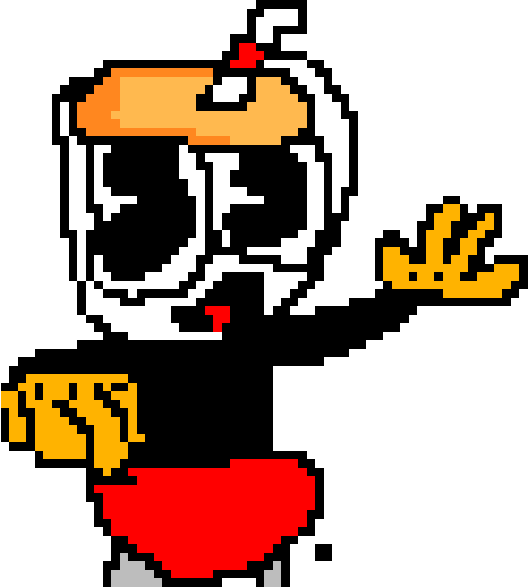 Cuphead - Illustration Clipart (1054x1190), Png Download