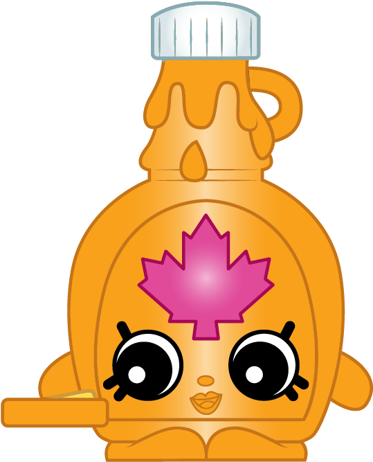 Shopkins - Maple Syrup Shopkin Clipart (834x834), Png Download