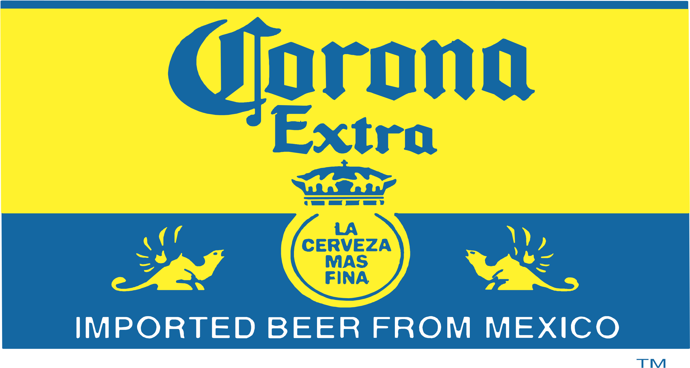 Corona Extra Logo Png Transparent - Vector Cerveza Corona Corona Logo Clipart (2400x2400), Png Download