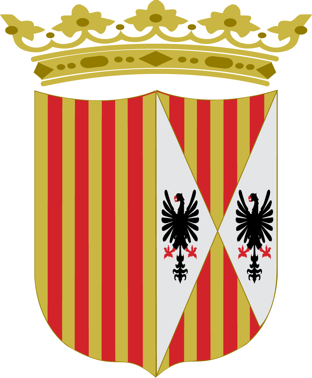 Escudo Corona De Aragon Y Sicilia - Corona Clipart (1016x1229), Png Download