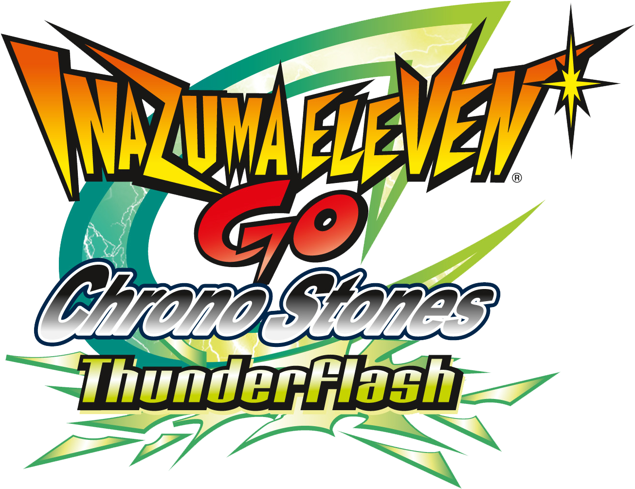 Inazuma Eleven Go Chrono Stones Thunderflash Wildfire - Inazuma Eleven Go Chrono Stones Thunderflash 3ds Clipart (1328x1039), Png Download