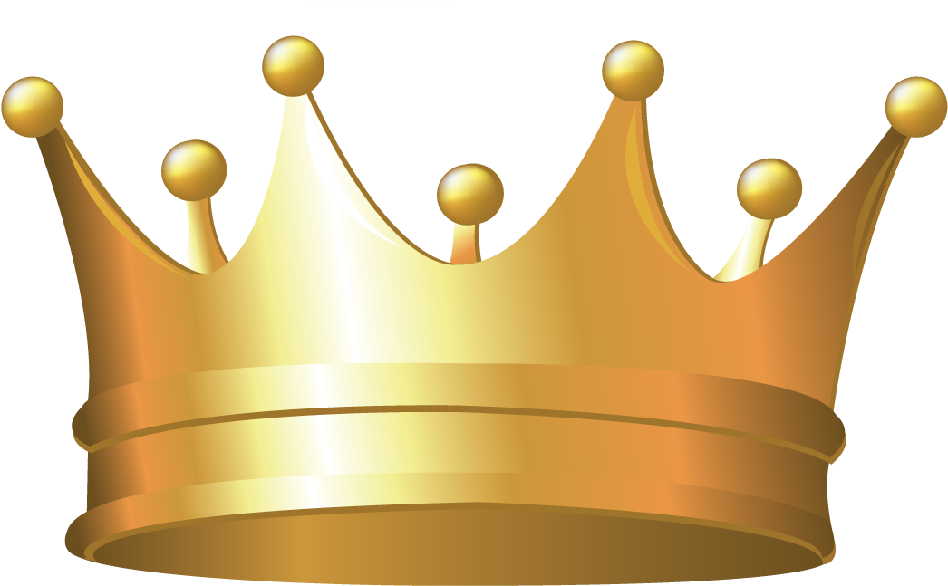 Corona De Rey Oro Png For - Coronas En Png Doradas Clipart (1552x1000), Png Download