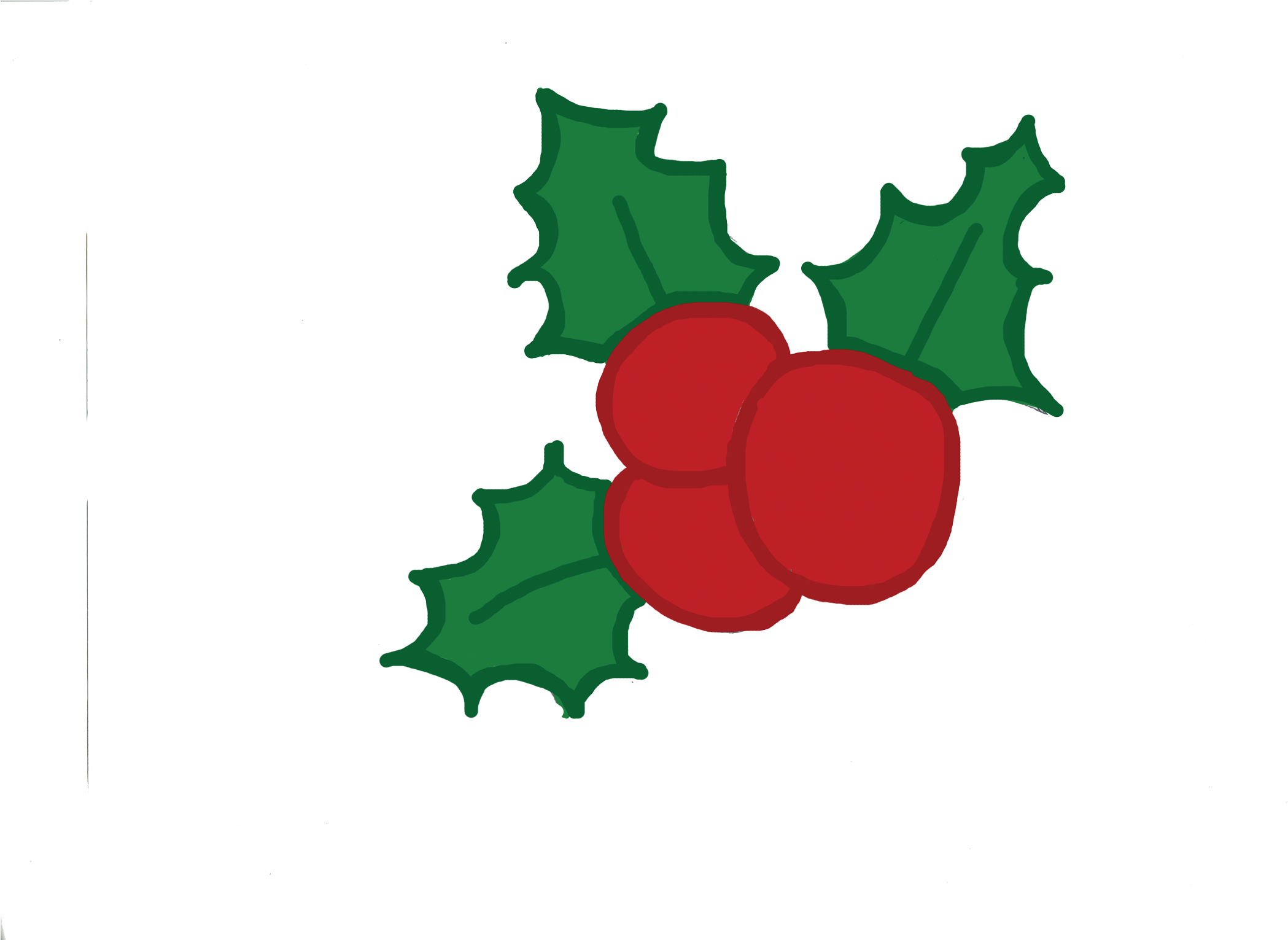 Mistletoe Clipart (2105x1530), Png Download