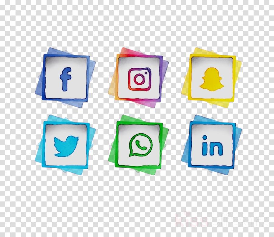 Social Media Icons Png Clipart Social Media Clip Art Transparent Png (900x780), Png Download