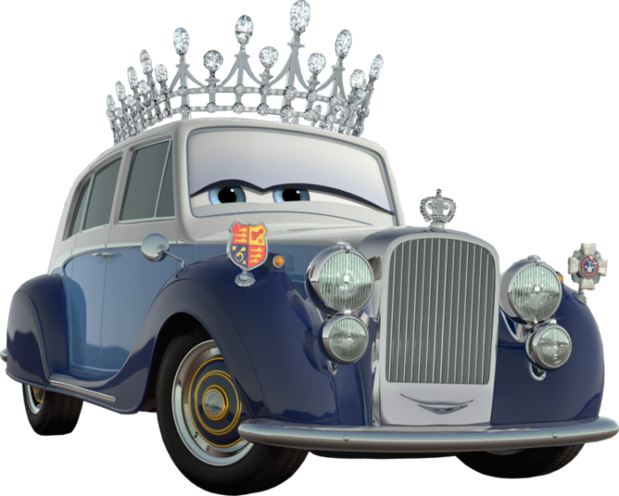 Cars Disney Png - Cars 2 Queen Clipart (700x561), Png Download