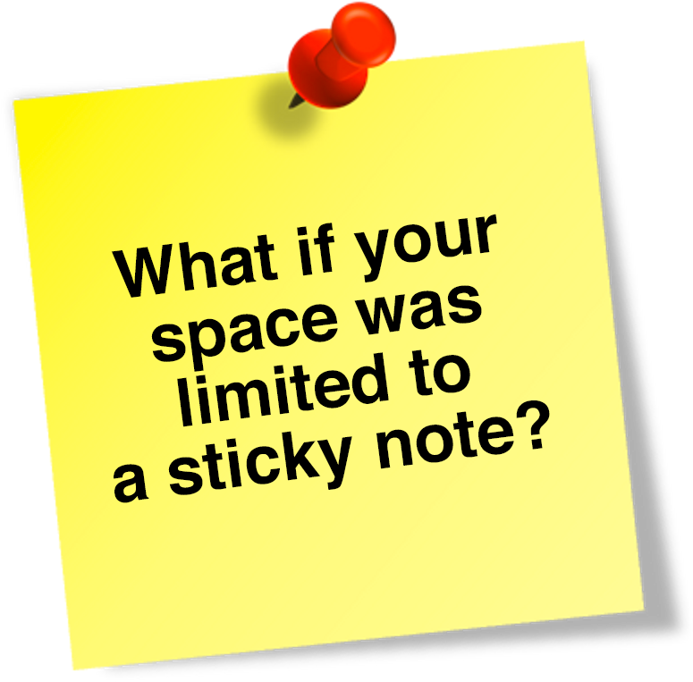 Sticky Note Space Creativity - Advertising Clipart (800x804), Png Download