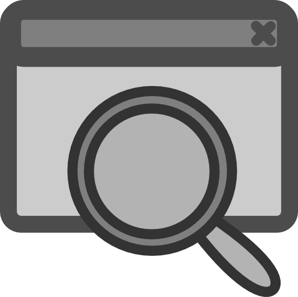 How To Set Use Document Search Icon Png Clipart (600x597), Png Download
