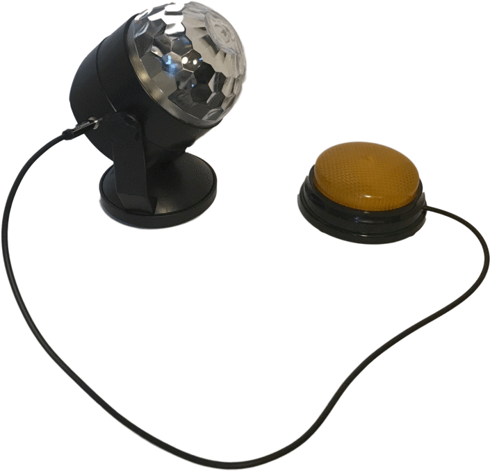 Switch Adapted Disco Ball Light - Joystick Clipart (1024x1024), Png Download