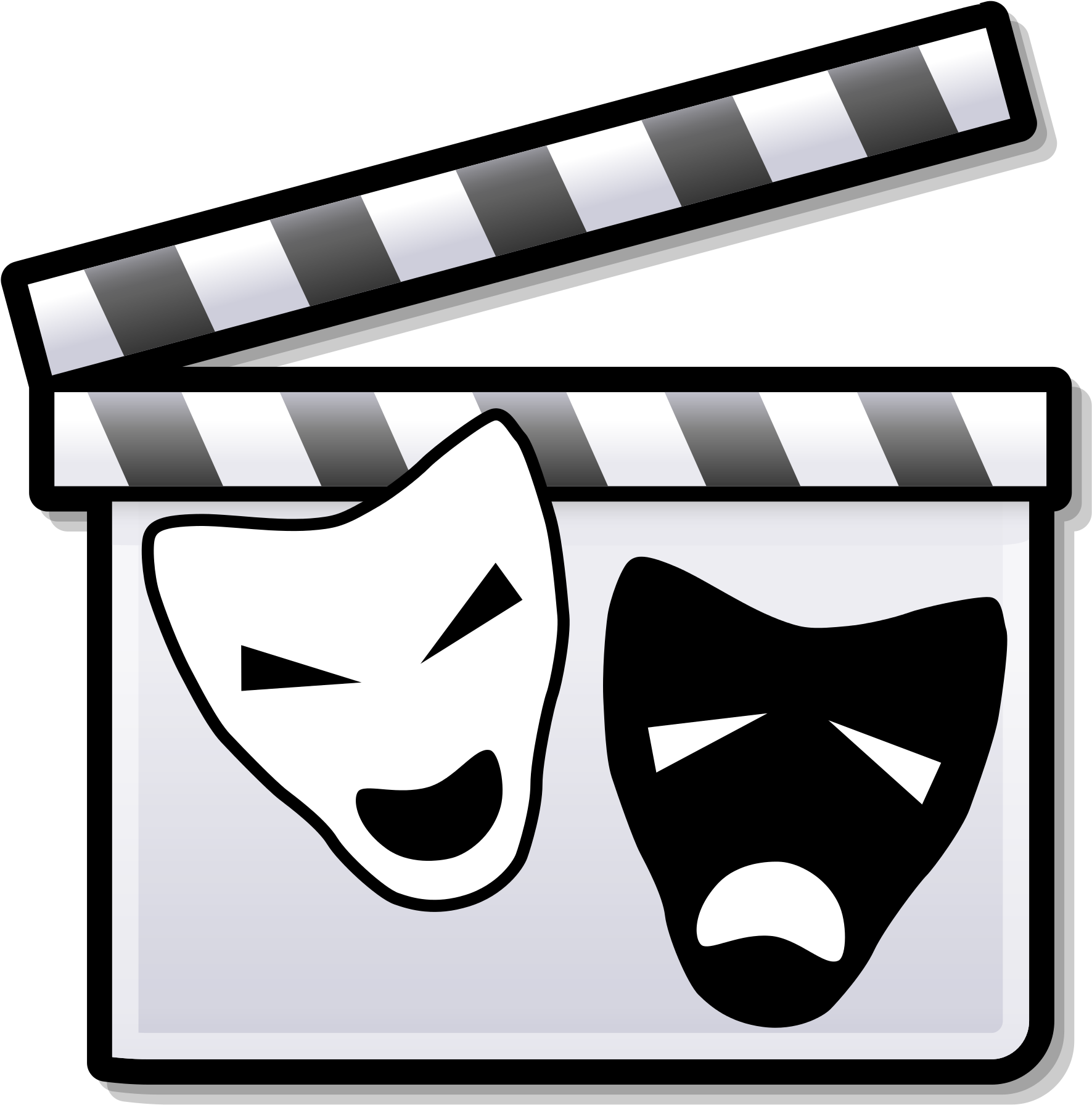 New Svg Image - Drama Film Icon Clipart (2000x2000), Png Download