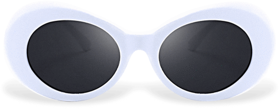 Clout Goggles Front View Clipart (600x600), Png Download
