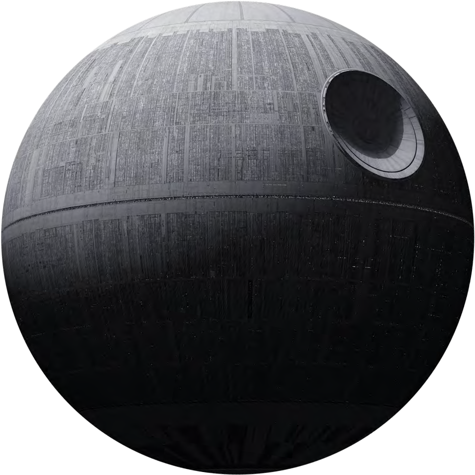 998 X 997 12 - Death Star Transparent Background Clipart (998x997), Png Download