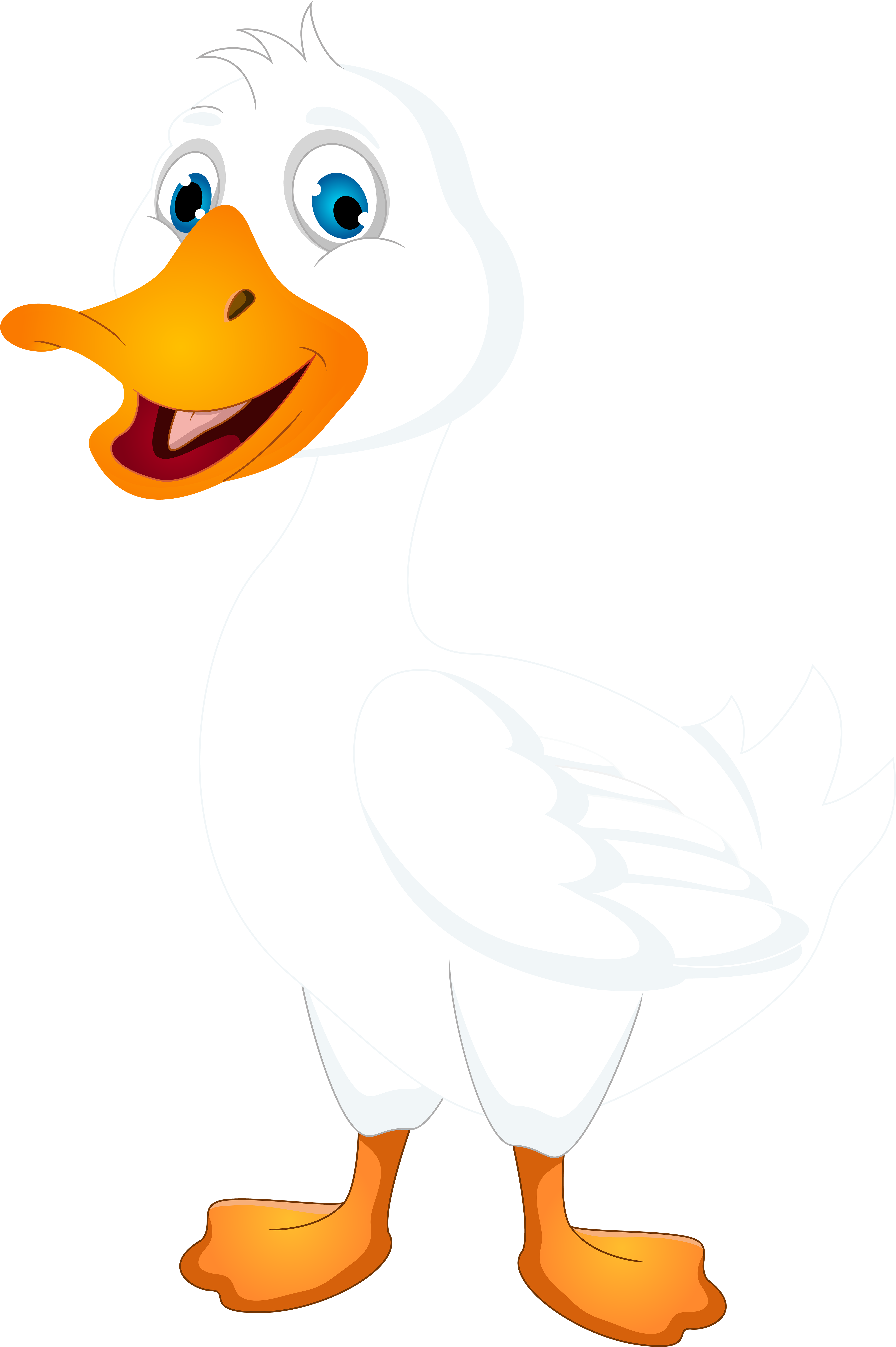 5352 X 8000 12 - White Duck Clip Art - Png Download (5352x8000), Png Download