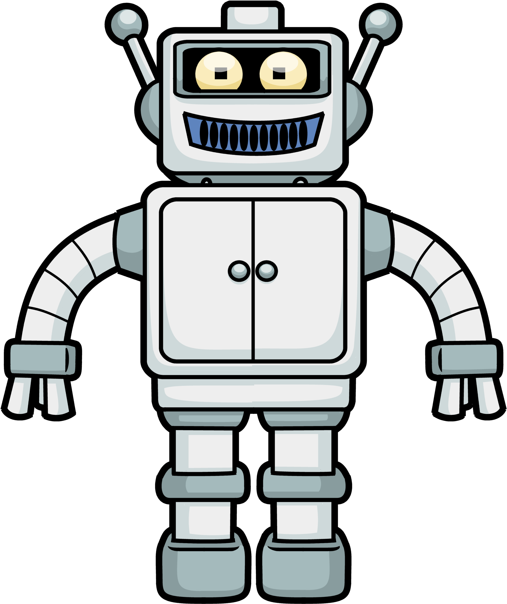2500 X 2500 9 - Cartoon Robot Clipart (2500x2500), Png Download