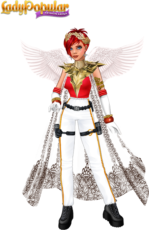 Image - Lady Popular Clipart (600x800), Png Download