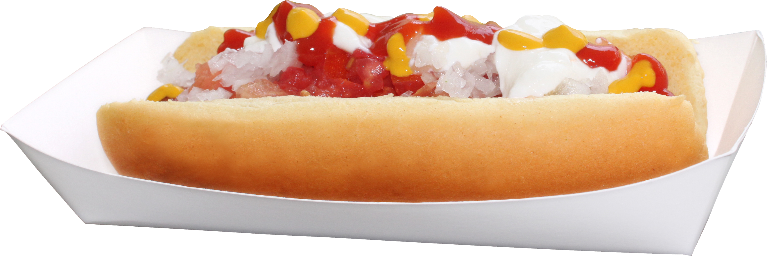 Charola Hot Dog , Png Download Clipart (2640x881), Png Download