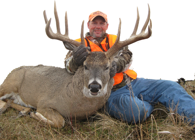 North Dakota South Dakota Deer Hunting - North Dakota Whitetail Bucks Clipart (680x489), Png Download