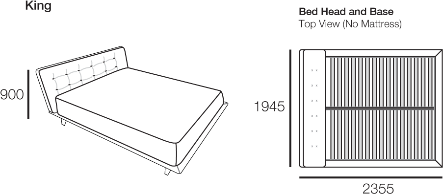 Popular Encore Bed Packages - Bed Sketch Png Clipart (1000x480), Png Download
