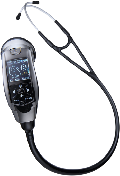 電子 聽診器 Clipart (478x700), Png Download