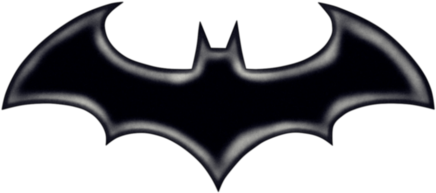 Batman Logo Printable - Arkham Knight Batman Logo Clipart (900x411), Png Download