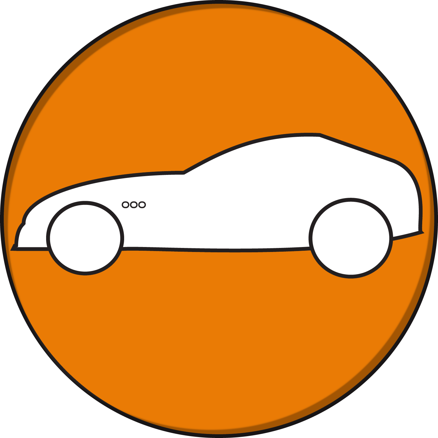 Progetto Design Auto, Designer Automobilistici - Circle Clipart (1415x1415), Png Download