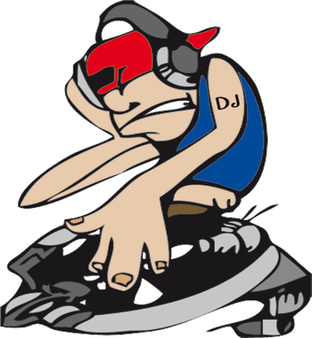 Tee Shirt Dj , Png Download - Tee Shirt Dj Clipart (1294x1402), Png Download