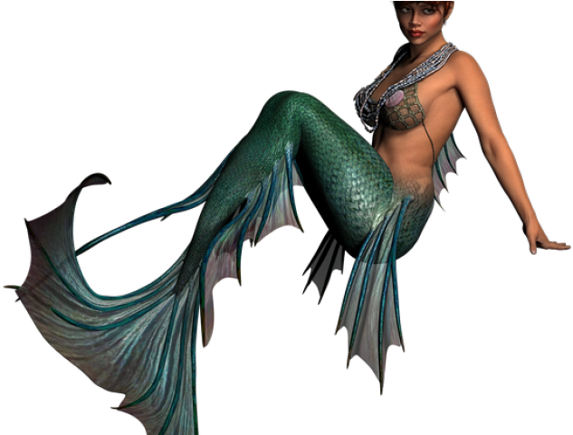 Mermaid Png Transparent Images - Siren Mermaid Clipart (640x480), Png Download