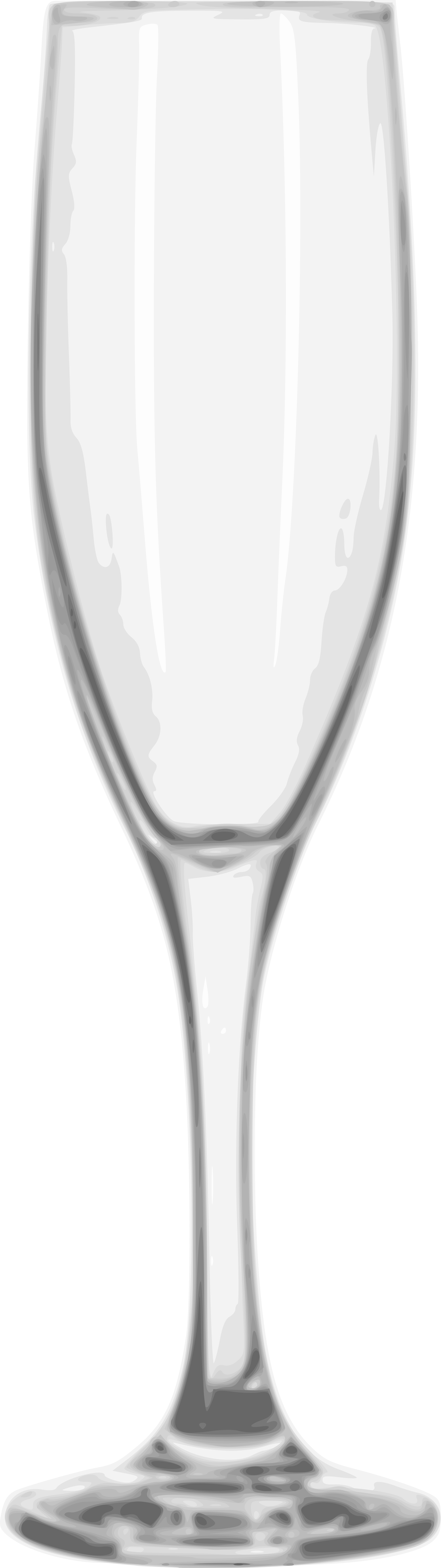 Open - Champagne Glass Transparent Png Clipart (2000x7099), Png Download