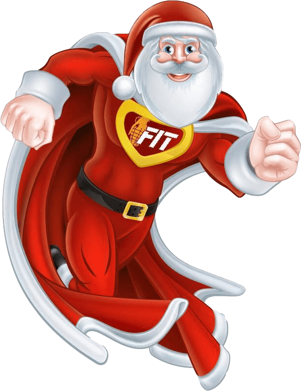 Fat Santa Png - Easter Bunny Superhero Clipart (1080x1080), Png Download