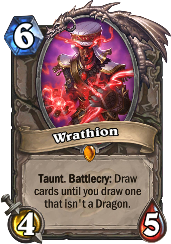 Wrathion Card - Hearthstone Mage Quest Deck Clipart (567x811), Png Download