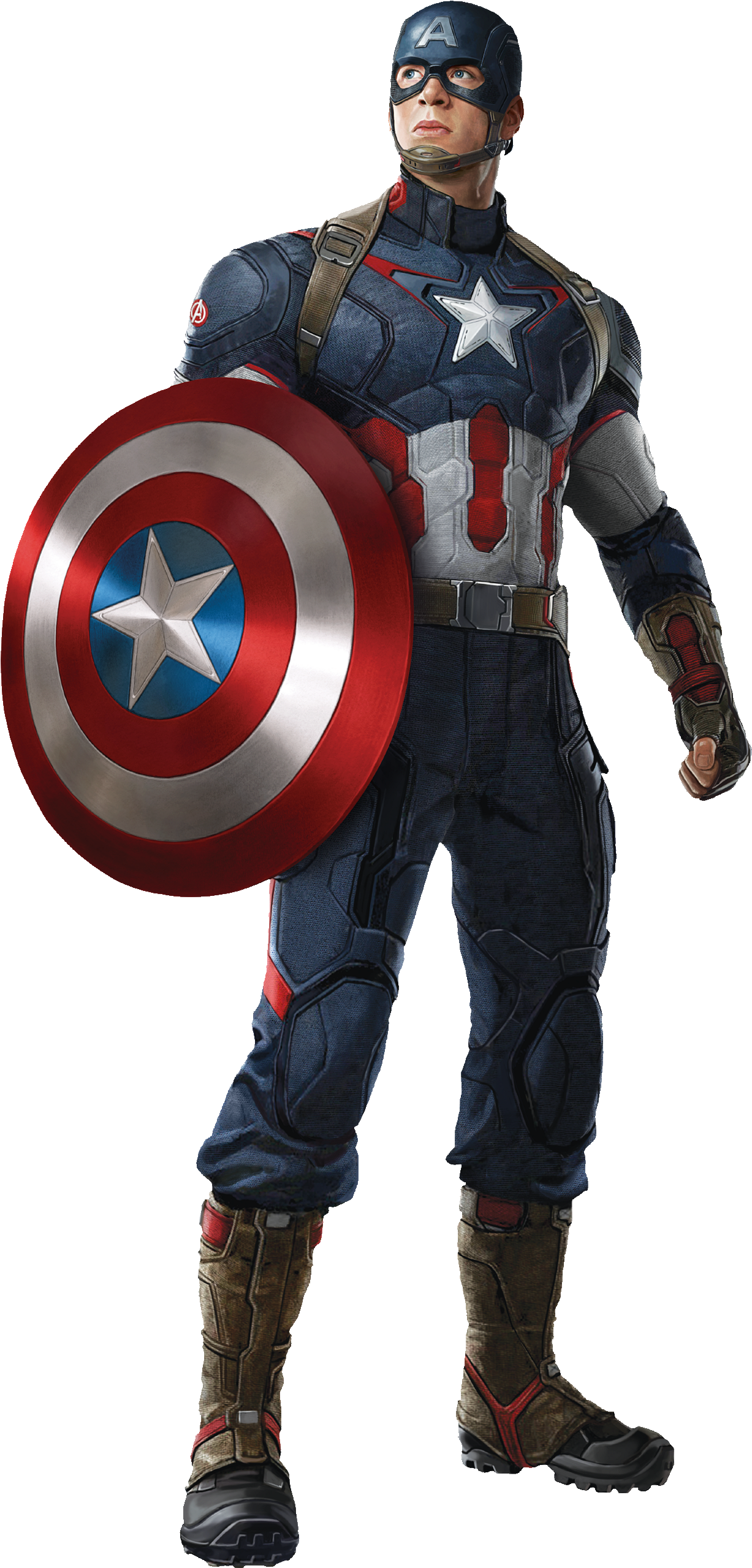 Kostum Captain America Civil War Clipart (1436x2656), Png Download