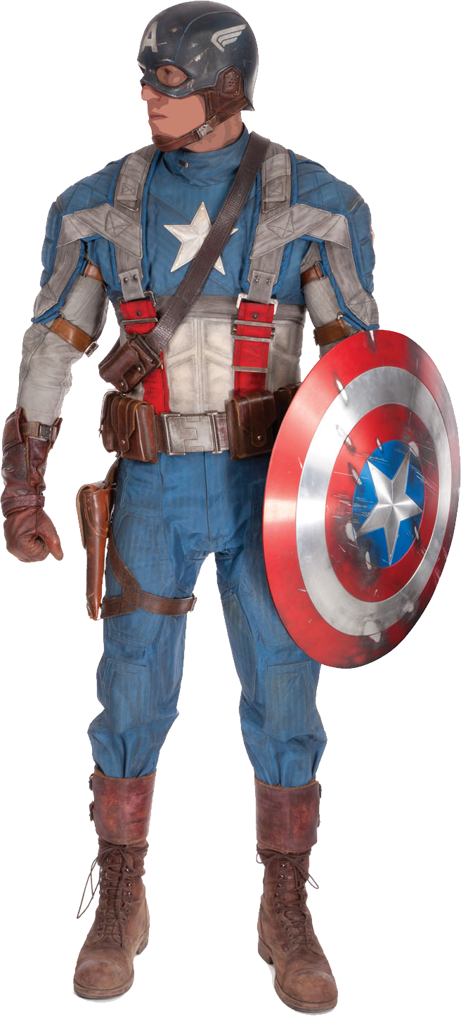 Royalty Free Library Captain America Png Image Purepng - Captain America First Avenger Suit Clipart (656x1445), Png Download