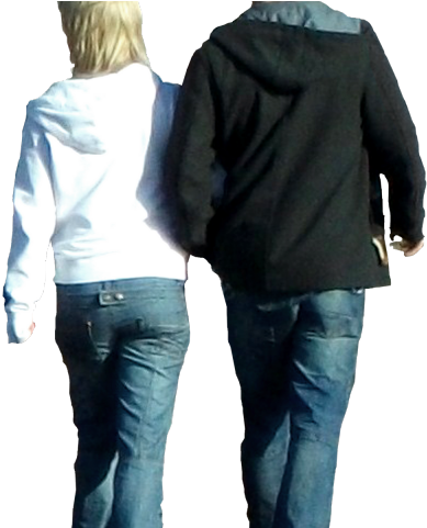 People Walking Images - People Walking Away Clipart (640x480), Png Download