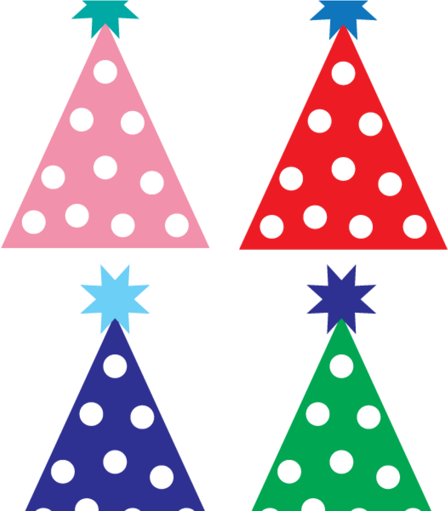 Party Hat Clip Art Free Party Hat Clipart Designs Pinterest - Party Hat Designs - Png Download (898x1025), Png Download